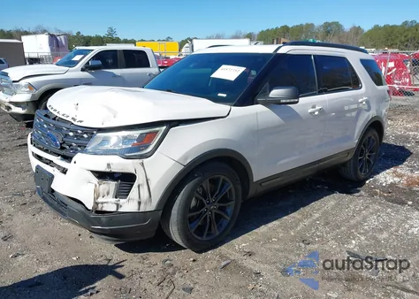 2018 Ford Explorer Xlt z USA, uszkodzony, nr VIN 1FM5K7D86JGC51540